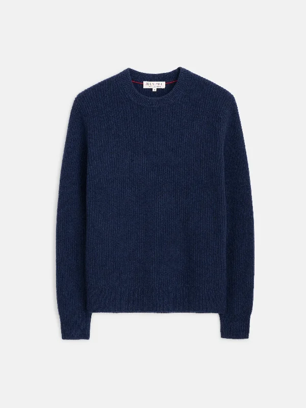 Jordan Sweater In Washed Cashmere Traditional Women's Wool