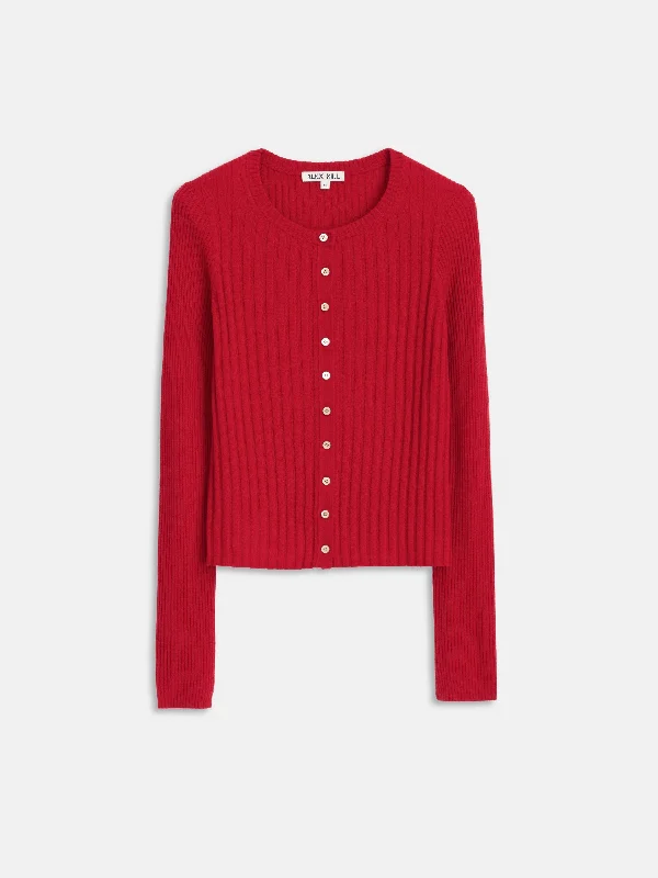 Kristin Ribbed Cardigan Dynamic Women's Moto