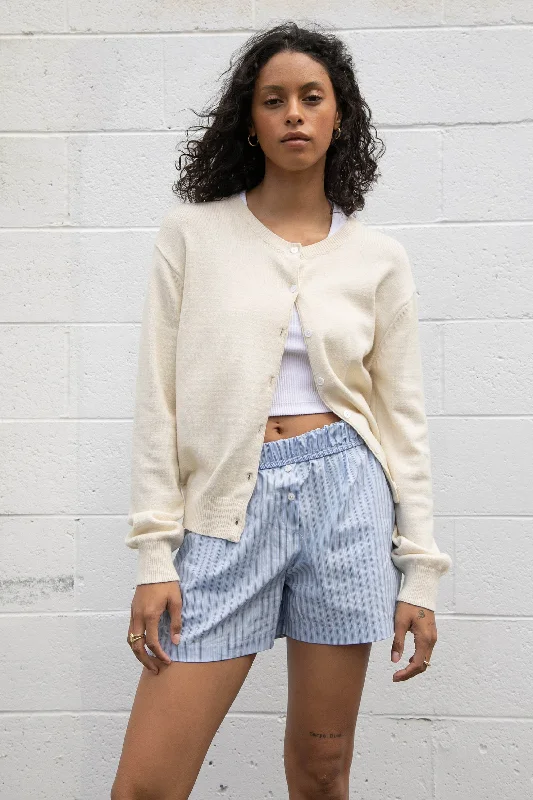 LIGHTWEIGHT CARDIGAN Polished Women's Silk