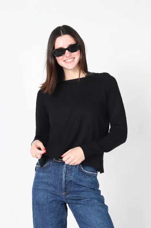Lorraine Sweater Classic Women's Pin - striped