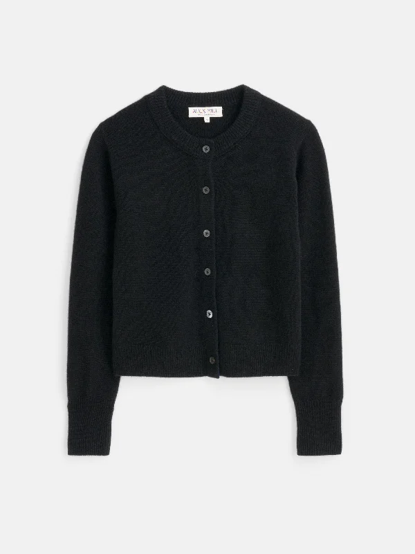 Lucie Cardigan in Cashmere Classic Women's Tweed