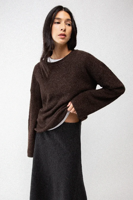 OVERSIZED CREWNECK SWEATER Artistic Women's Hand - painted