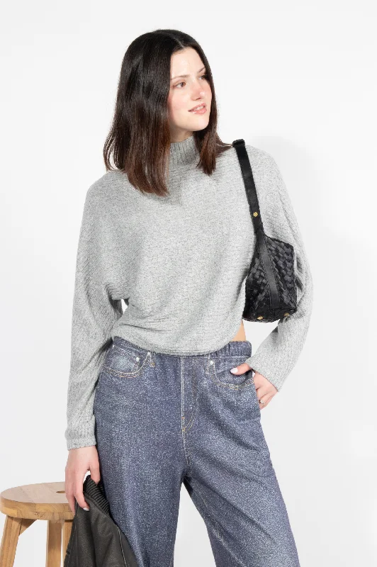Paris Mockneck Sweater Cozy Women's Winter