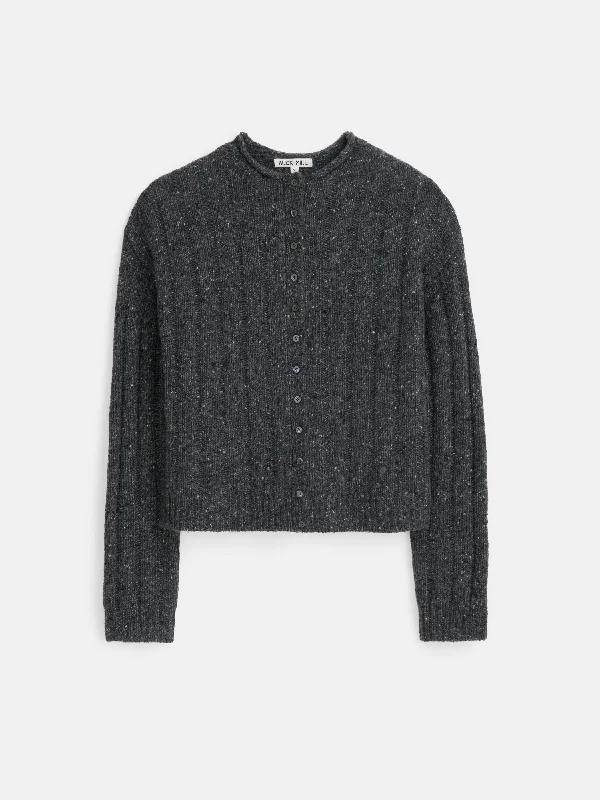 Reese Cardigan In Donegal Geometric
