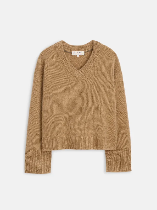 Rowan V-Neck in Cashmere Monochromatic All - in - one