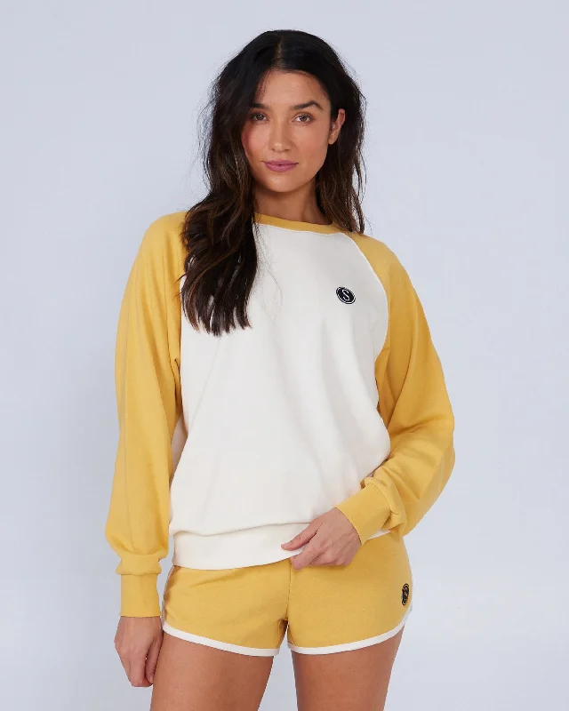 Set Sail Crew - Baked Yellow Sophisticated Women's Tailored
