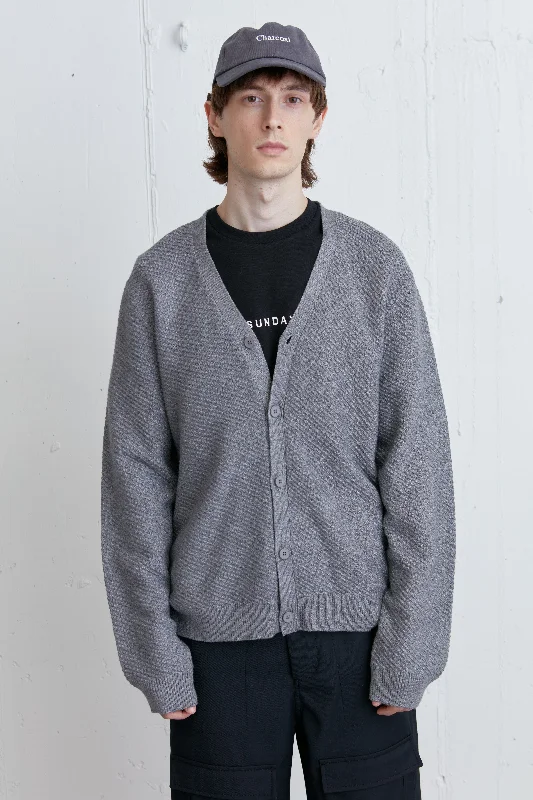 BUTTON FRONT CARDIGAN Casual Women's Japanese 