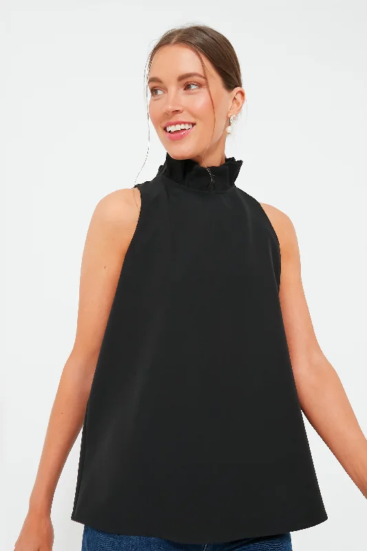 Black Mason Top Cashmere