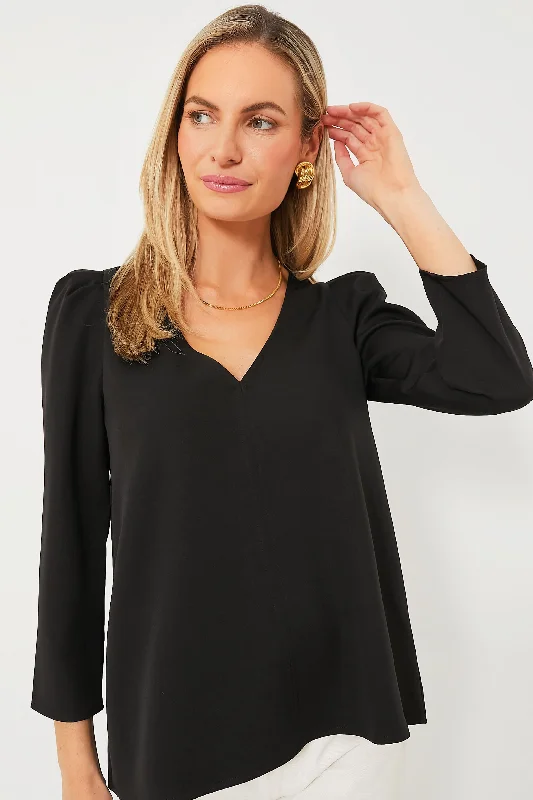Black Tetley Top Streetwear Style for 
