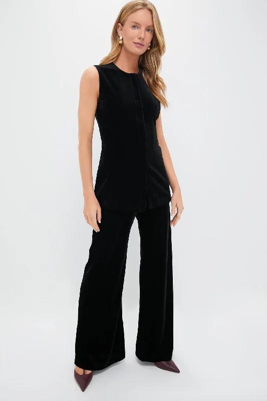 Black Velvet Rhoda Tunic Top Compression