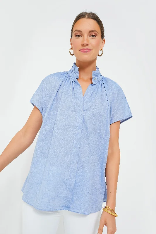 Chambray Rae Blouse European