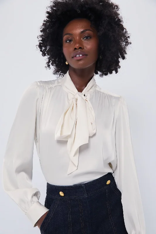 Ivory Dunmore Blouse French