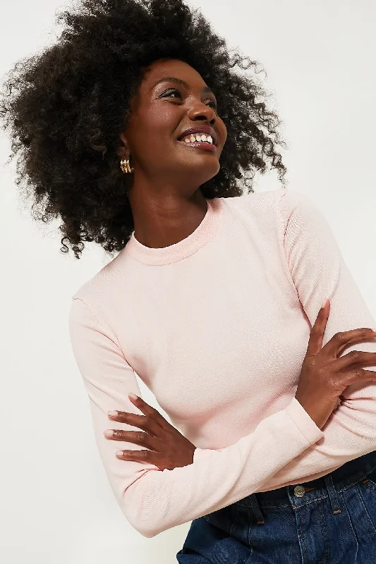 Pink Salt Knit Vanessa Top Sporty Women's Tennis