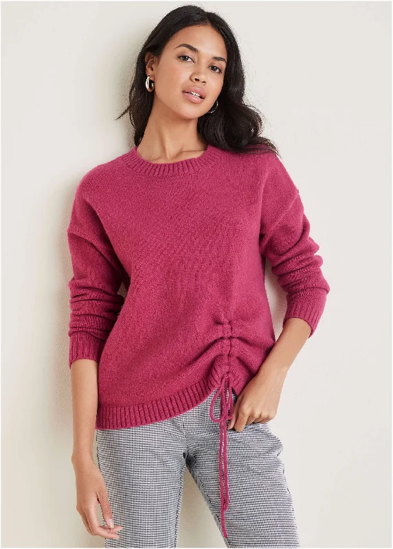Ruched Sweater - Vivacious Vintage Women's 1970S 